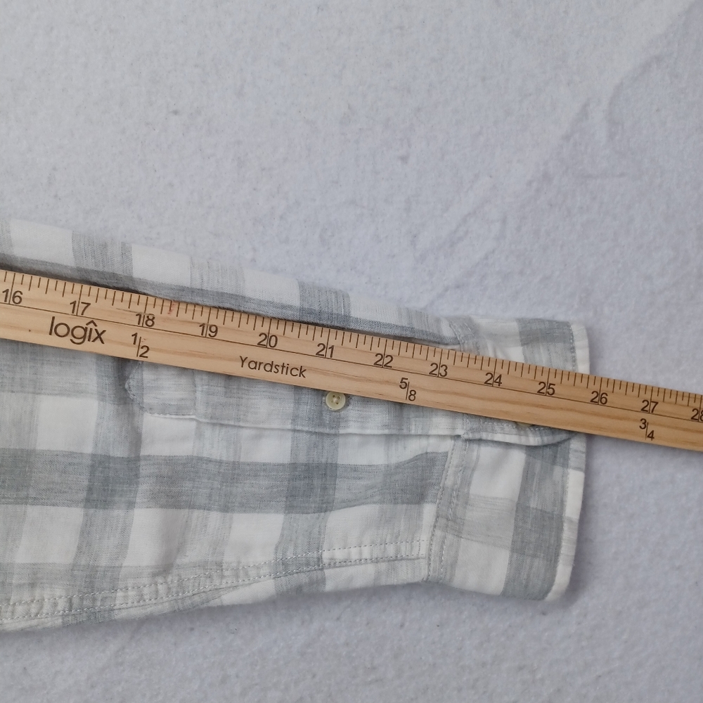 Grayers Long Sleeve Button Up Check Plaid Shirt M… - image 6